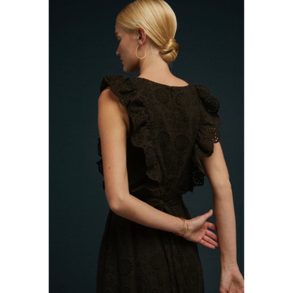 NEW Soeur Bella maxi dress in black Size 38 - Picture 3 of 9